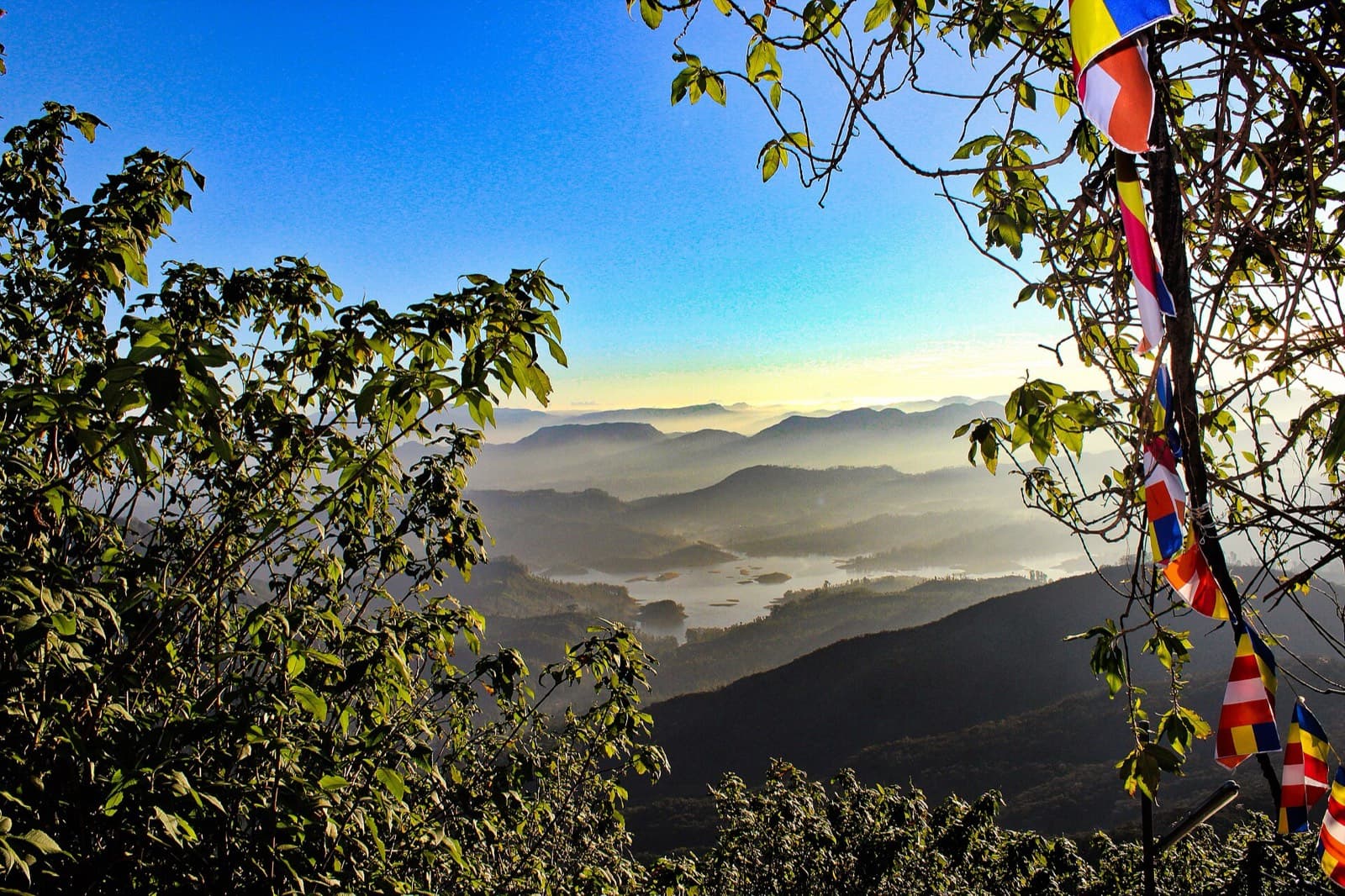 Adam's Peak — 5,500 steps, climbed overnight to reach the summit for sunrise.
